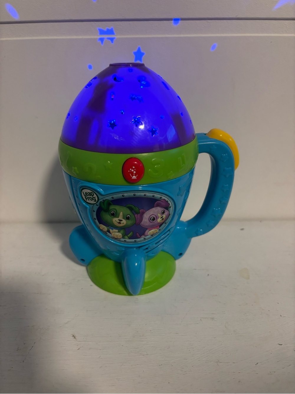 Leapfrog Scout’s Goodnight Light Rocket Ship Nightlight Electronics Kids